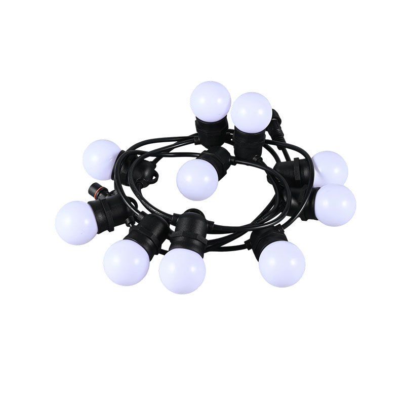 G45 Vonkajšie svetlá E27 White Light String